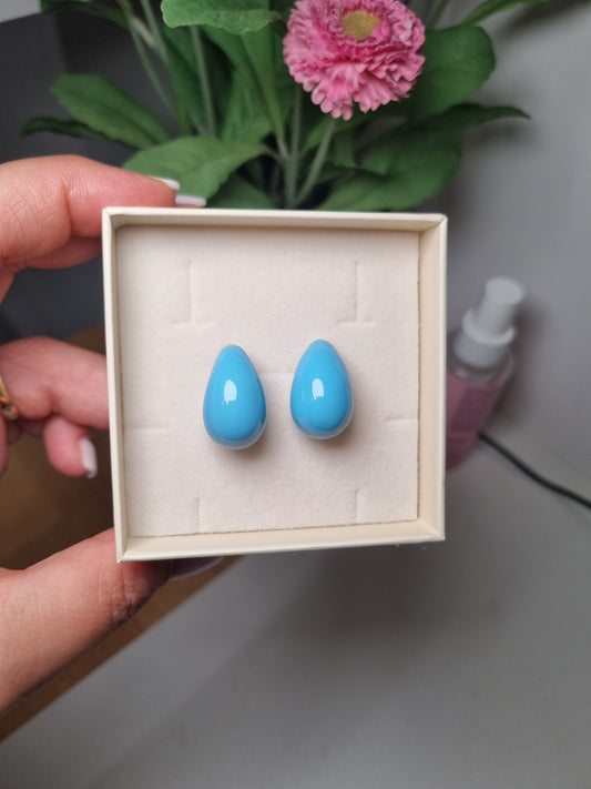 Orecchini Goccia Smaltati