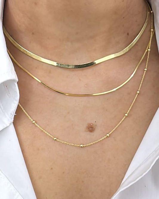 Collana sfere distanziate
