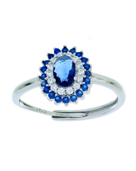 Anello Irene ovale