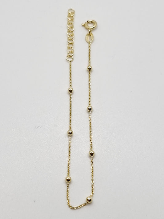 Bracciale maglia Pallina Alternata