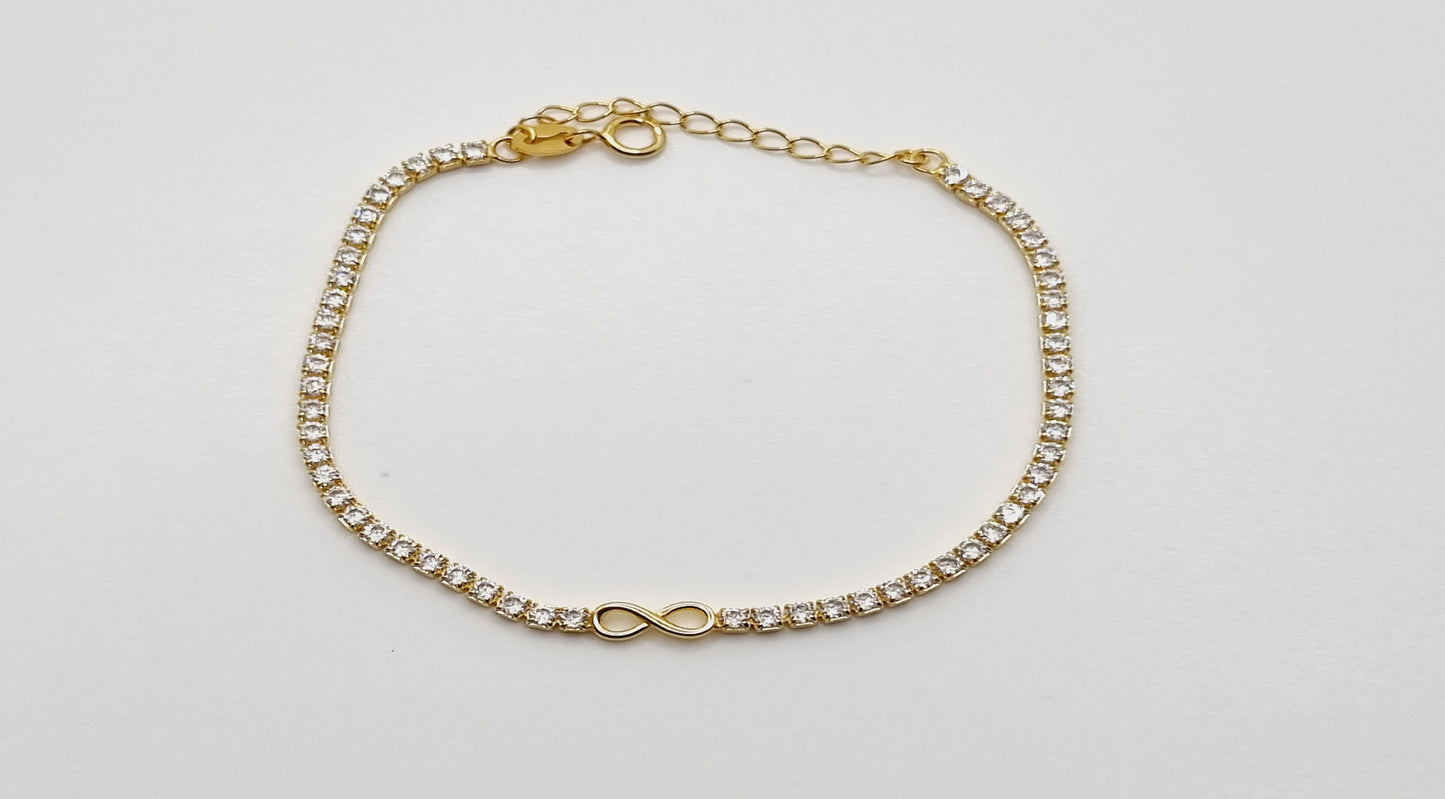 Bracciale Tennis Infinito