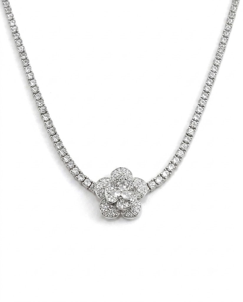 Collier Tennis Camelia