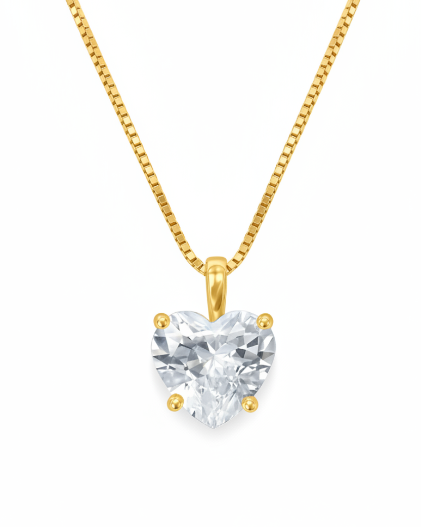Collana Punto Luce a Cuore