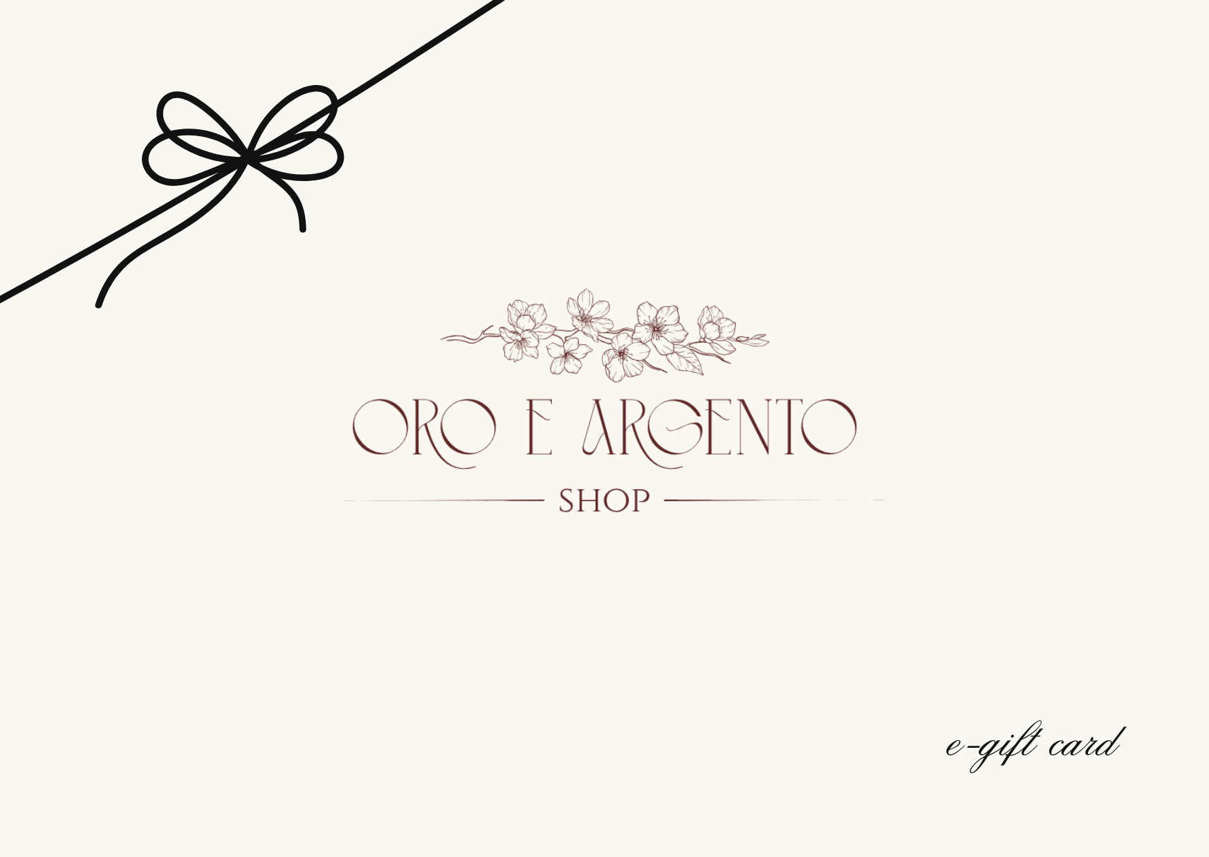 E-GIFT CARD