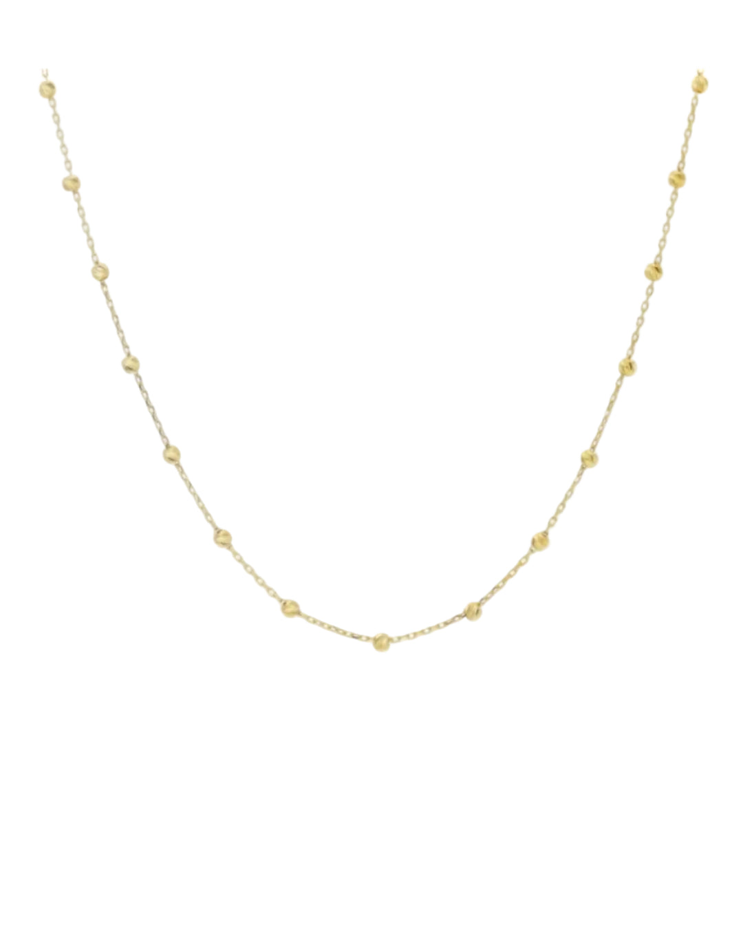 Collana sfere distanziate