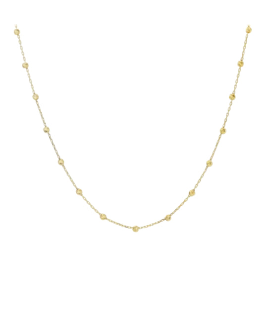 Collana sfere distanziate