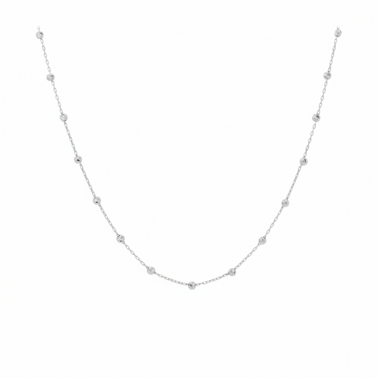 Collana sfere distanziate