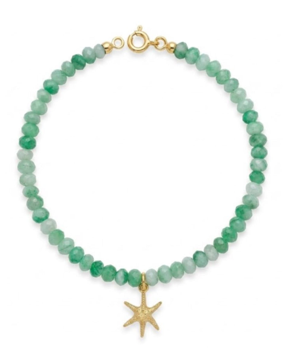 Cavigliera verde Stella Marina