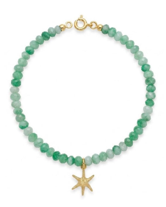 Cavigliera verde Stella Marina