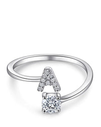 Anello Contrarié Lettera