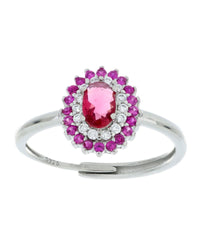 Anello Irene ovale