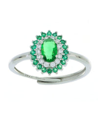 Anello Irene ovale