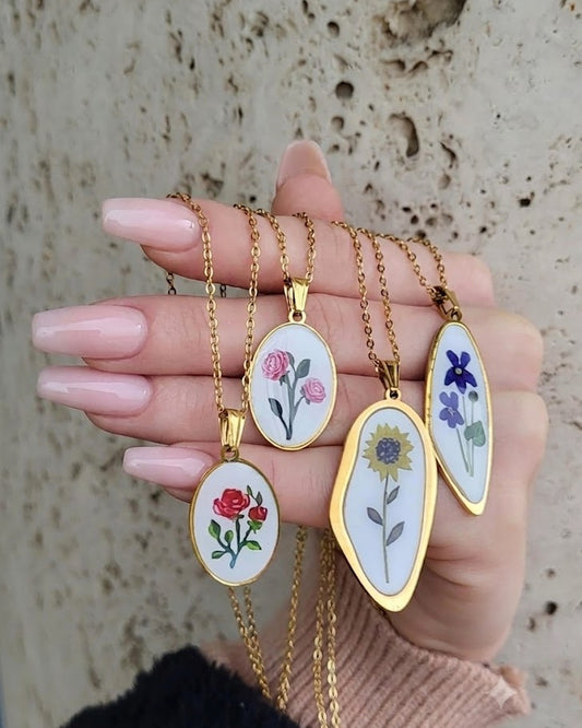 Collana Campo di fiori