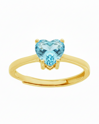 Anello Cuore Solitario