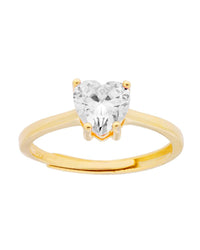 Anello Cuore Solitario