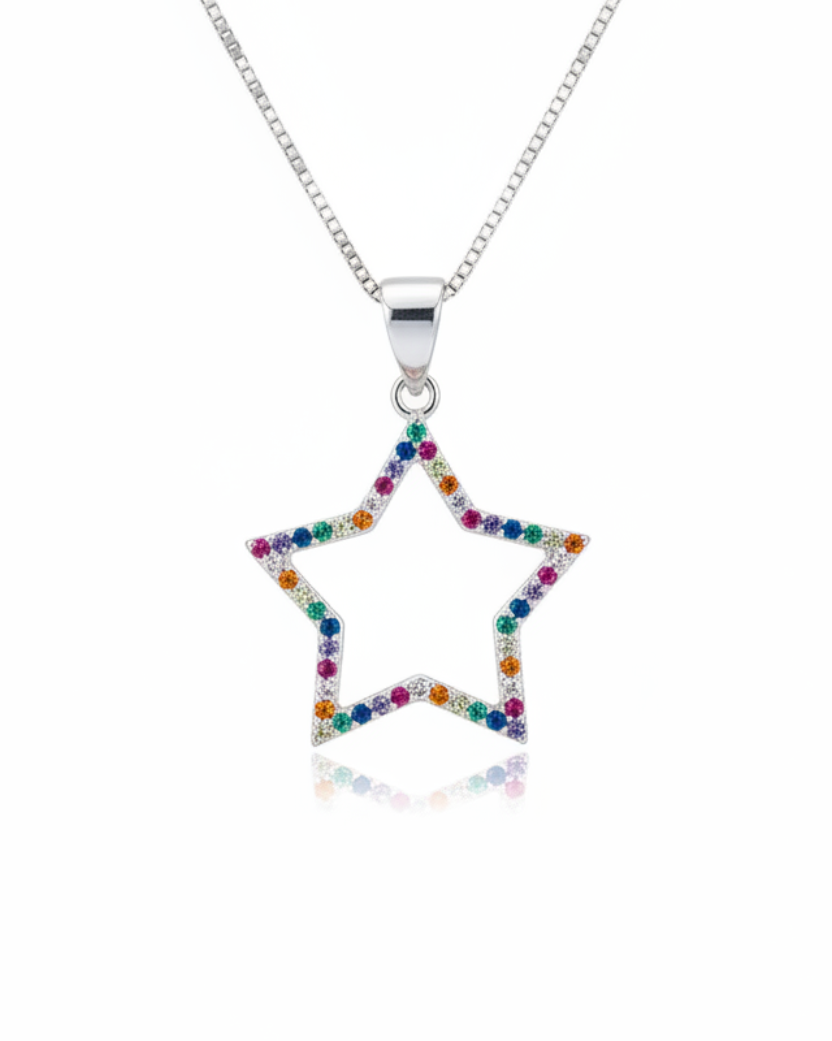 Ciondolo Stella Rainbow