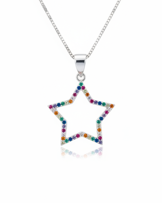 Ciondolo Stella Rainbow